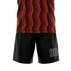 Nouvel arrivage : Ensemble maillot et short de football à manches courtes pour garçons – Vente flash – Respirant et confortable - Product Image 6
