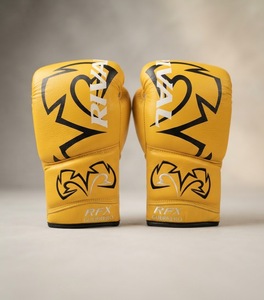 Gants de boxe Sanda de style Guerrero RFX Rival professionnels |   Gants d'entraînement et de combat en cuir véritable antidérapants et absorbant l'humidité | - Product Image 3