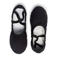 Zapatillas de Gimnasia Rítmica de Cuero Baratas al por Mayor para Práctica de Danza, Ajuste Elástico y Acabado Duradero