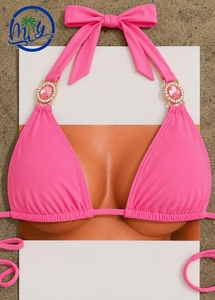 <span class=keywords><strong>Bikini</strong></span> Due Pezzi da Donna MLY, Costume da Bagno <span class=keywords><strong>di</strong></span> <span class=keywords><strong>Lusso</strong></span> Sexy con Logo Personalizzato, <span class=keywords><strong>Bikini</strong></span> a Laccetti - Product Image 5