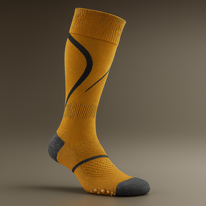 Chaussettes pour hommes jetables en coton respirant, non tissées, personnalisées avec logo, de haute qualité, imprimées, bicolores, pour l'été, à compression - Product Image 5