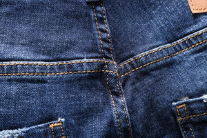 กางเกงยีนส์ผู้ชายทรงตรง ไซส์ใหญ่ ระบายอากาศได้ดี เอวกลาง ทรงสลิม ยืดได้ เหมาะสำหรับฤดูร้อนและฤดูใบไม้ร่วง มีโลโก้ ขายส่ง - Product Image 3