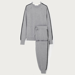 Ensembles de survêtements de sport d'été et d'automne de haute qualité, pull oversize ample, survêtements de jogging, ensembles de sweat-shirts à capuche et pantalons de jogging vierges - Product Image 1