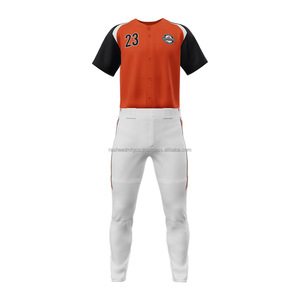 Precio razonable Crea tu idea Diseña tu propio estilo El mejor material Servicios OEM Uniformes de béisbol para hombres - Product Image 2