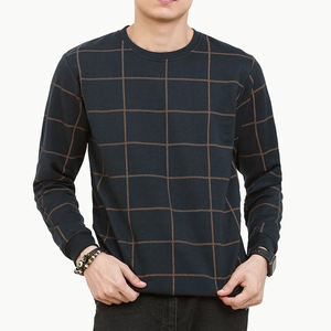 Trending 2026 Premium <b>Men's</b> Crew Neck Fleece Sweatshirt Warm Casual <b>Pullover</b> for Autumn Winter Streetwear - Product Image 5