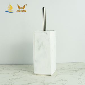 2024 diatomite salle de bain accessoires Design salle de bain ensemble porte-<span class=keywords><strong>brosse</strong></span> à dents et savon en couleur blanche 6 pièces ensembles de salle de bain en <span class=keywords><strong>marbre</strong></span> - Product Image 3