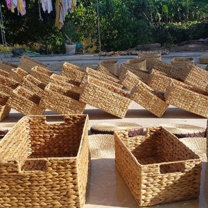 HIGH QUALITY 2026 Water Hyacinth <b>Basket</b> Tray for Storage and <b>Display</b> Eco Clean Material Safe Use Long Lasting - Product Image 4
