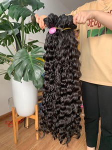 Venta al por Mayor de Cabello Rizado Vietnamita Remy Natural con Ondas Profundas y Sueltas, Encaje Suave 5x5 HD, Envío Rápido, Paquetes de Cabello Rizado Baratos - Product Image 6