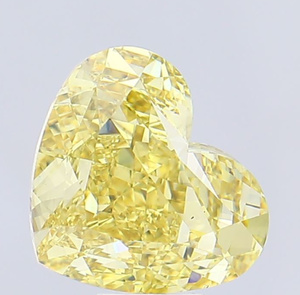 Diamant de laboratoire certifié IGI 10,03 carats, taille cœur, jaune vif fantaisie, clarté VS2, certificat n°626430304, ROYAL GEMS Jewelry - Product Image 4