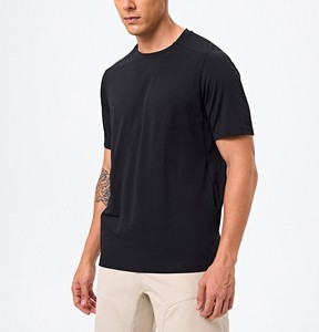 เสื้อยืดผู้ชายไซส์ใหญ่ โพลีเอสเตอร์ แห้งเร็ว คอกลม ทรงปกติ แขนสั้น สีพื้น รับสกรีนโลโก้ สวมใส่สบาย ระบายอากาศได้ดี น้ำหนัก 220 กรัม - Product Image 2