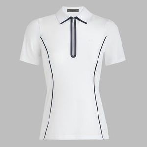 Chemise d'équitation pour femmes grande taille en jersey, tissu extensible respirant, manches courtes, personnalisable ODM - Product Image 3