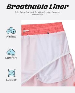 <b>Men's</b> Green Solid Sporty Board <b>Shorts</b> with <b>White</b> Drawstring Quick Dry Waterproof Swim Trunks Casual <b>Short</b> Length Mid Waist - Product Image 3