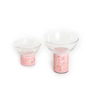 Bol en résine nacre de qualité supérieure, bol moderne en acier inoxydable, vaisselle, bol de service poli, bol artisanal en métal - Product Image 2