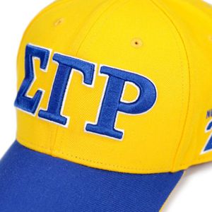 หมวกแก๊ป Sigma Gamma Rho แบบยูนิเซ็กซ์ ปรับขนาดได้ ผ้าฝ้าย สไตล์ลำลอง แฟชั่นสำหรับชมรมนักศึกษา ปักโลโก้ สตรีทแวร์ ขายส่ง - Product Image 3