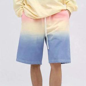Shorts de sport tie-dye pour hommes, respirants, écologiques, séchage rapide, décontractés, pour entraînement, fitness, style streetwear, vêtements de sport personnalisés - Product Image 3