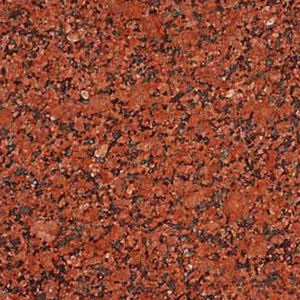 แผ่นหินแกรนิตสีแดง Jhansi ระดับไฮเอนด์ขัดเงาและไม่ขัดเงาสำหรับปูพื้นเคาน์เตอร์ห้องครัวและเชิงพาณิชย์ - Product Image 1