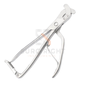 Émasculateur manuel en acier inoxydable 12,5 pouces (32 cm) pour la castration des chevaux, instrument chirurgical vétérinaire pour grands animaux, couleur rose fard à joues - Product Image 3