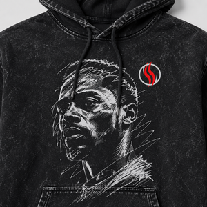 Acid Washed <b>Men</b> Hoodie <b>Pullover</b> Sweatshirt Graphic Print Hooded Sweatshirt with Pocket for Casual Wear <b>Men</b> Acid Wash Hoodies - Product Image 3
