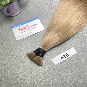 Extensiones de cabello humano Remy a granel de cabello vietnamita recto ondulado Natural negro textura sedosa proveedor de cabello de exportación al por mayor - Product Image 5