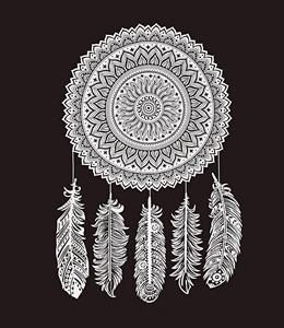 Tapiz mandala atrapasueños para colgar en la pared con diseño de plumas, decoración de tela de algodón para sala de estar, dormitorio, espacios interiores - Product Image 1