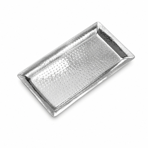 Ensemble de plateaux en acier inoxydable rectangulaires, finition miroir, plateau de service robuste en métal pour hôtel, restaurant, restauration - Product Image 5