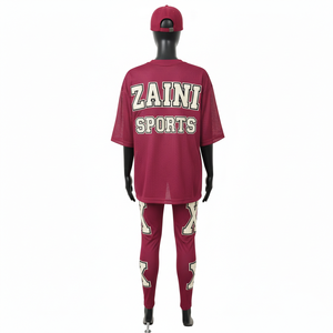 Conjunto de camiseta de malla de alta calidad y leggings elásticos para mujer, tela suave y transpirable de 160 GSM con logotipo personalizado, conjuntos para mujer - Product Image 2