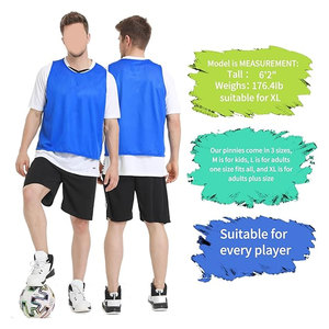 Chalecos Deportivos Ligeros y Transpirables para Niños, Marca Pinnies Youth Team Pennies, para Entrenamiento de Fútbol y Baloncesto - Product Image 4