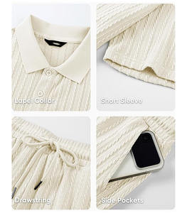 T-shirt en toile tricotée pour homme, personnalisable, de haute qualité, à manches courtes, couleur unie, séchage rapide, style urbain, vente en gros - Product Image 3