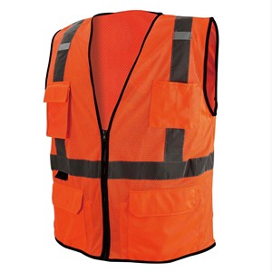 High Quality <b>Reflective</b> Safety Vest <b>Jacket</b> Breathable Waterproof Polyester High Visibility Workwear for <b>Men</b> - Product Image 2