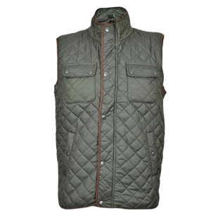 Chaleco Acolchado Personalizado de Lona Impermeable, Ecológico y Transpirable para Hombre, Talla Grande, Verano, Sin Mangas, Multibolsillos, Casual - Product Image 4