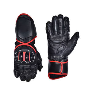 Guantes de cuero para motocicleta, cómodos, de seguridad, para rehabilitación, para otoño e invierno, para deportes al aire libre, resistentes al viento y transpirables - Product Image 2