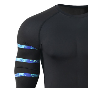 Camisetas de Compresión Lisas para Hombre en Stock, Duraderas, Precios al por Mayor, Manga Larga, Fitness, Personalizadas, Material de Poliéster y Spandex - Product Image 6