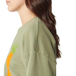 เสื้อสเวตเชิ้ตพิมพ์ลายดิจิทัลสำหรับผู้หญิงไซส์ใหญ่ ลายเรียบ ลดราคา สั่งทำได้ แห้งเร็ว ผ้าฝ้าย 100% - Product Image 3