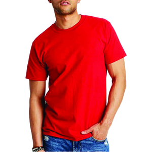 เสื้อยืดคอกลมแขนสั้นผ้าเจอร์ซีย์คอตตอน 100% คุณภาพสูงสำหรับผู้ชาย ระบายอากาศได้ดี สไตล์ลำลอง แฟชั่น - Product Image 6