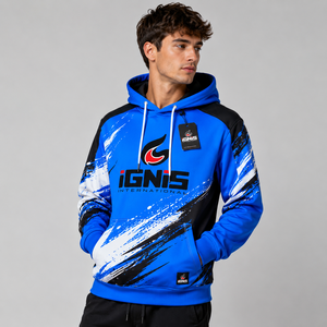 Sudaderas con Capucha Bordadas de Invierno al por Mayor, Estilo Urbano, Transpirables, Cómodas, Personalizadas para Hombre, de Algodón 100% Resistente - Product Image 1