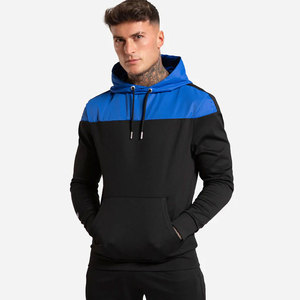 Sweat à capuche OEM Streetwear imprimé en 3D pour homme, impression numérique personnalisée surdimensionnée, 100 % coton, teint uni, pour la saison d'automne - Product Image 2