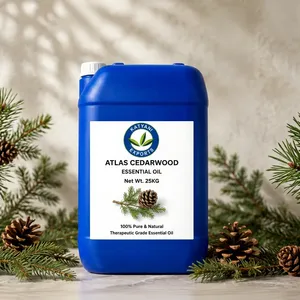 Aceite Esencial de Cedro de Atlas Cedrus Atlantica, Aroma Amaderado Natural, Aplicaciones Cosméticas, 100% Puro, Destilado al Vapor - Product Image 3