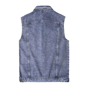 Chaleco Vaquero para Hombre, Servicio OEM, Diseño Personalizado, Nuevo, Moderno, Alta Calidad, Mejor Precio, Invierno, Cálido, Algodón - Product Image 2