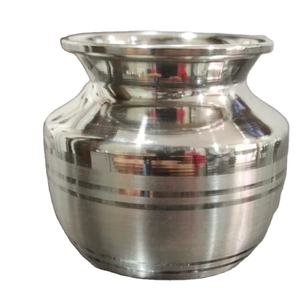 Pot à eau en argent poli de la plus haute qualité, taille et forme personnalisées, lota en métal à prix raisonnables - Product Image 1