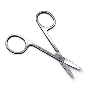 High Quality Comfortable Straight Stainless Steel Blade Eyebrow Scissors with Sharp Tip for Nose Facial Beauty Care & Manicure - Product Image 3