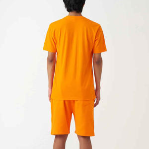 Service OEM : Ensemble short en polaire respirant pour homme avec poches, personnalisable OEM/ODM, tenue décontractée de sport en coton/polyester pour l'été - Product Image 3