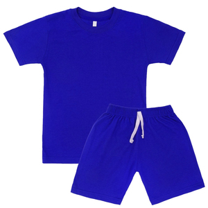 Ropa de algodón OEM para niños, conjunto de verano para niños, conjunto informal de dos piezas, camiseta y pantalones cortos, conjunto de moda para niños pequeños, ropa deportiva cómoda. - Product Image 1
