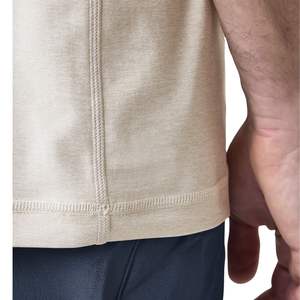 Camiseta Deportiva Personalizada al por Mayor de Alta Calidad para Hombre, Transpirable, de Secado Rápido, Ecológica, Cuello Redondo, Informal, Lisa, Teñida, de Punto, OEM - Product Image 5