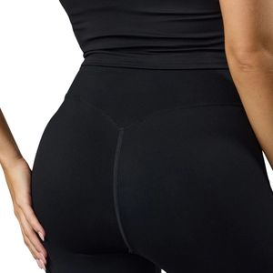 Legging noir taille haute de compression pour femme, pantalon de fitness extensible, tenue de sport et d'entraînement - Product Image 5