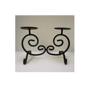 Elegante Portavelas de Hierro con Marco Decorativo de Metal para Centros de Mesa, Bodas, Fiestas y Reuniones Nocturnas - Product Image 2