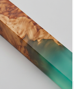 Ensemble de couteaux en acier inoxydable avec manche en résine multicolore, couverts modernes et durables pour la salle à manger, la cuisine et les restaurants - Product Image 3