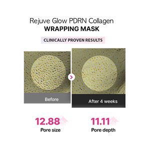 Masque enveloppant au collagène PDRN RejuveGlow APOTHE 70mL Fabriqué en Corée Masque en feuille hydratant Soin du visage Peau de verre Soins de la peau coréens - Product Image 4
