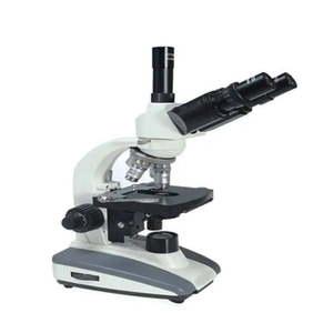 Microscope de recherche binoculaire optique 100x avec éclairage LED, résolution de caméra 2K, prise en charge d'un écran externe et lentille achromatique - Product Image 1