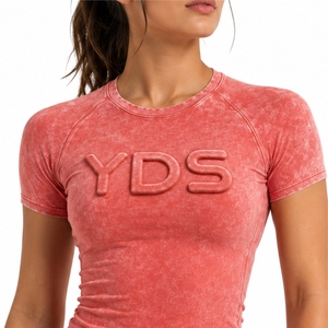 <b>Women</b> Long Sleeve <b>Compression</b> Shirt Guard Embossed Logo Quick Dry <b>Compression</b> Shirt Logo Print Breathable Athletic Fabric - Product Image 1