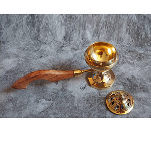 Premium Brass Incense Burners Decorative Traditional Eco-Friendly Religious Lifestyle Essential Practice Meditation Awareness - Product Image 1